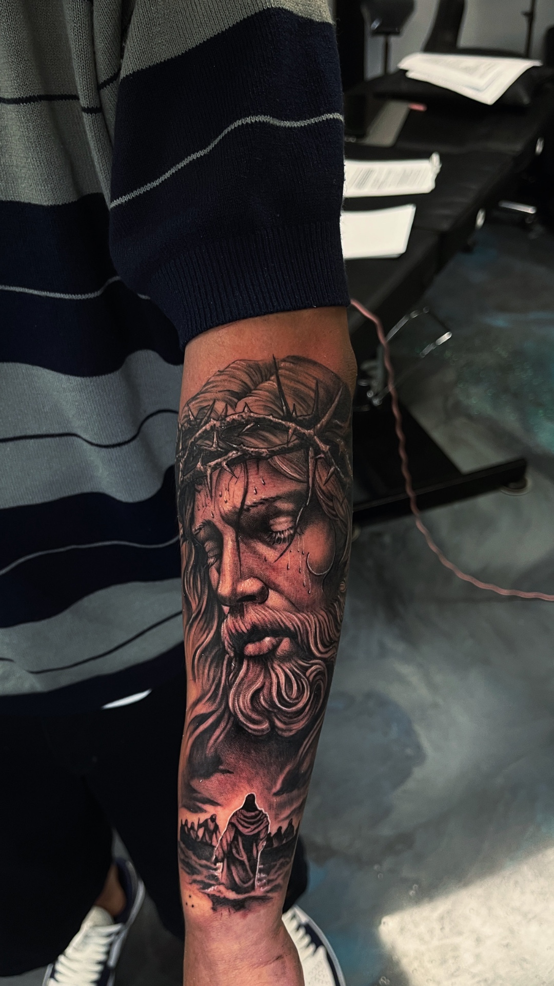 Religious tattoo by Diverg