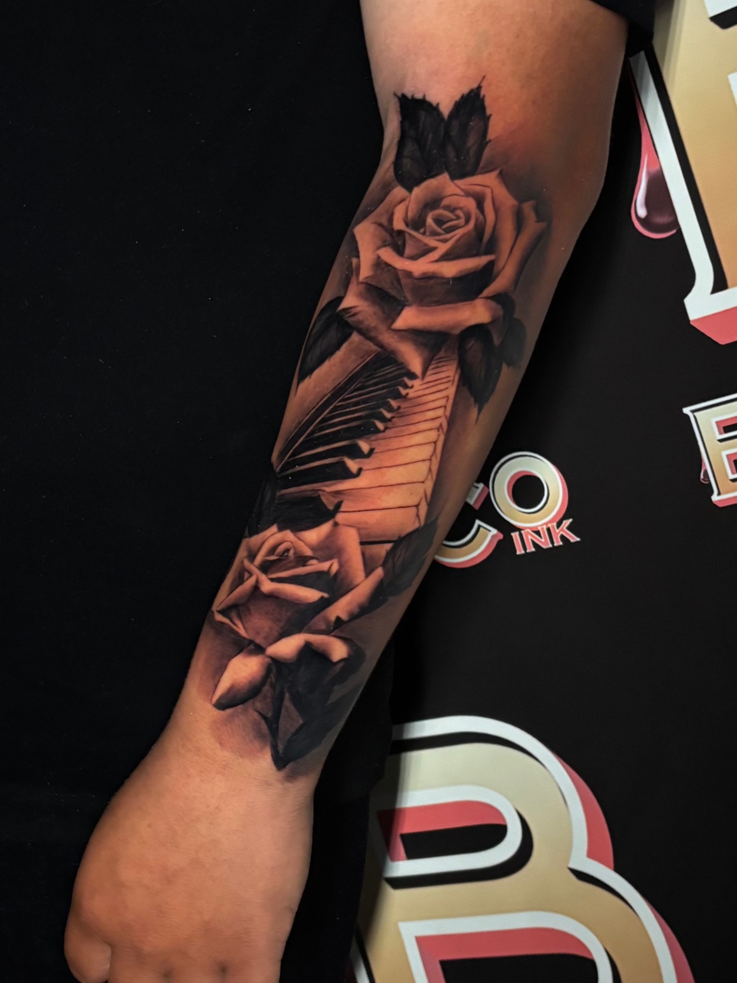 Sleeve tattoo by Juan